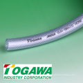 Flexible braided MEGA Sun Braid hose for industrial use. Manufactured by Togawa Industry. Made in Japan (togawa braided hose)